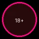 18+未成年人禁止标识 - 乐游棋牌